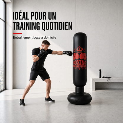 Punching Ball Gonflable 160 cm – PVC Renforcé MaisonDuBoxeur