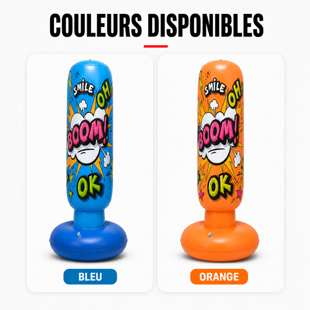 Punching Ball Gonflable Enfant 130 cm MaisonDuBoxeur