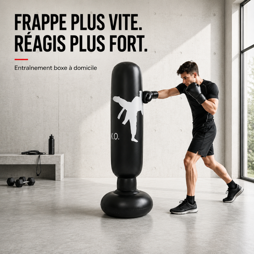 Punching Ball Gonflable 160 cm Rebond MaisonDuBoxeur