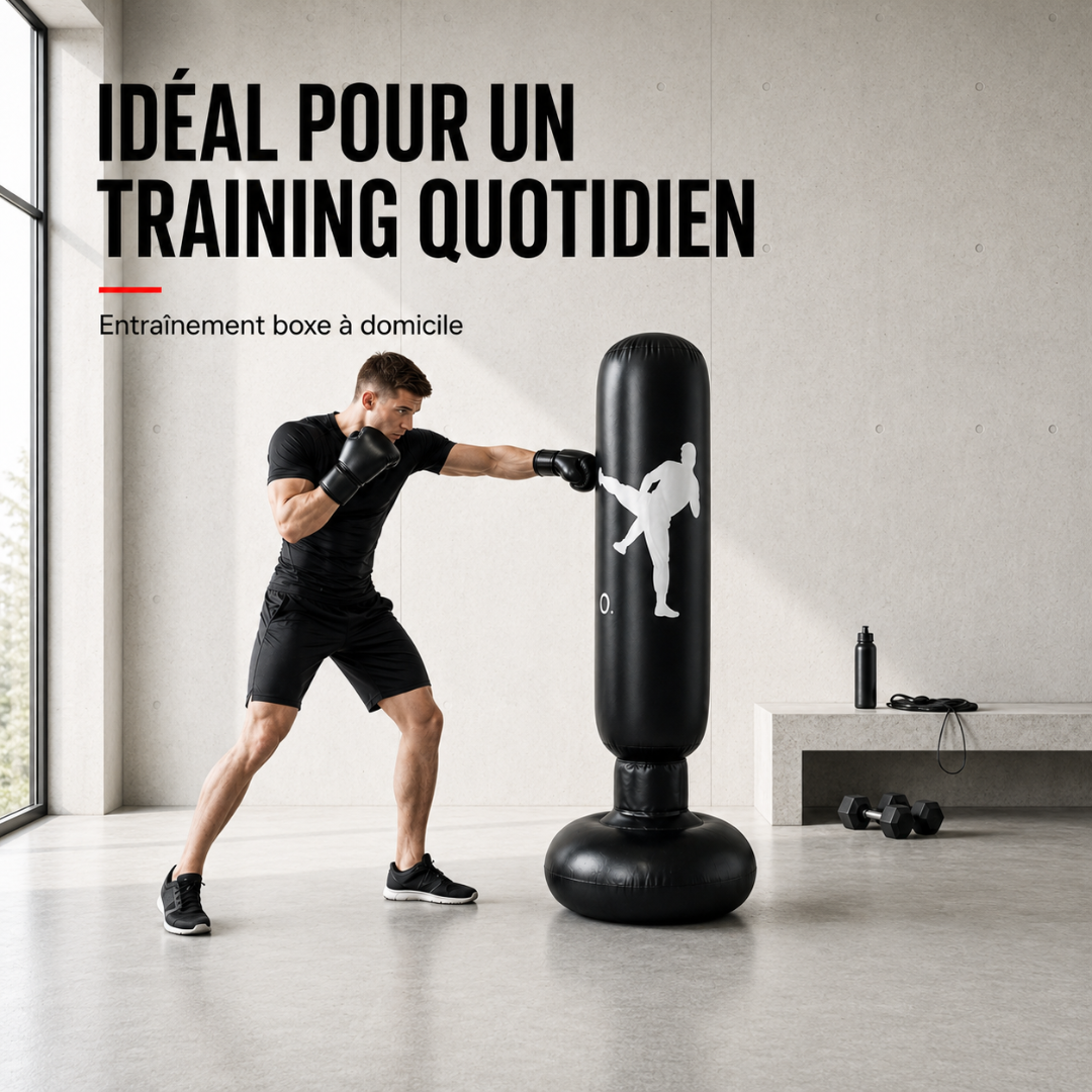 Punching Ball Gonflable 160 cm Rebond MaisonDuBoxeur