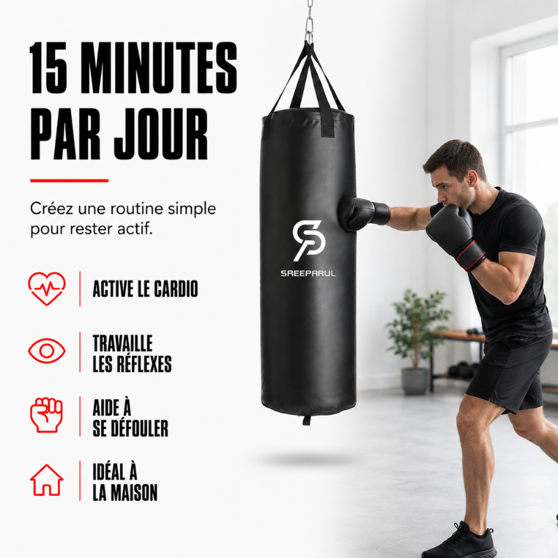 Sac de Frappe Cuir Synthétique MaisonDuBoxeur