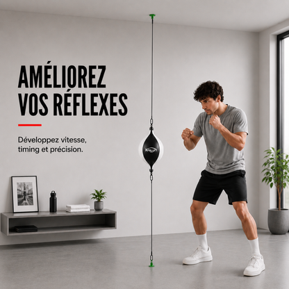 Balle de Vitesse Suspendue – Kit Complet MaisonDuBoxeur
