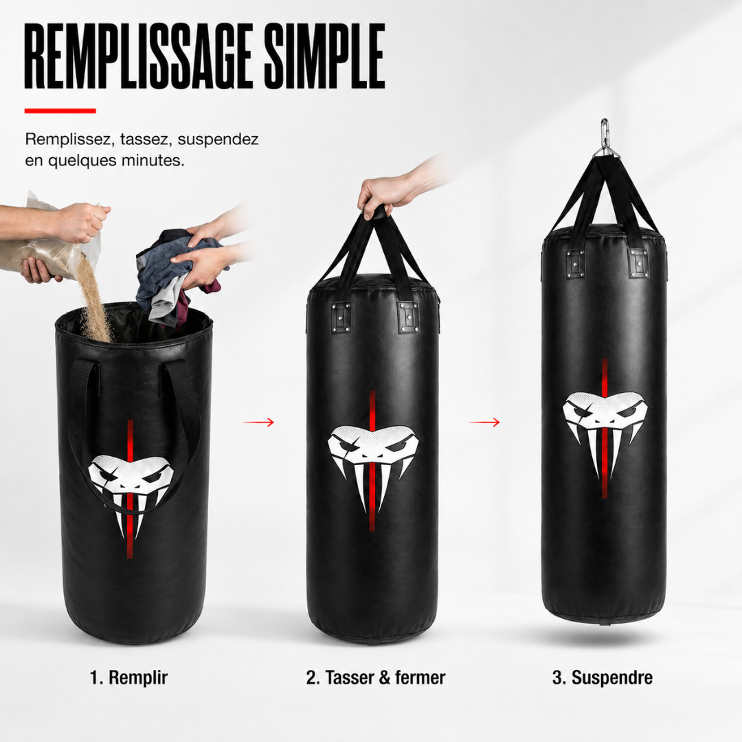 Sac de Frappe Kit Fixation Plafond MaisonDuBoxeur