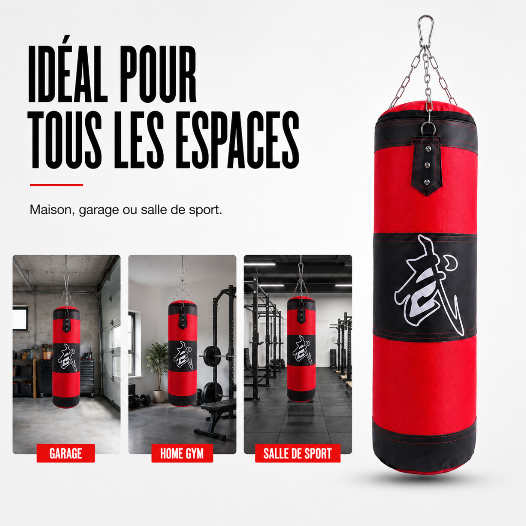Sac de Frappe Toile Renforcée MaisonDuBoxeur