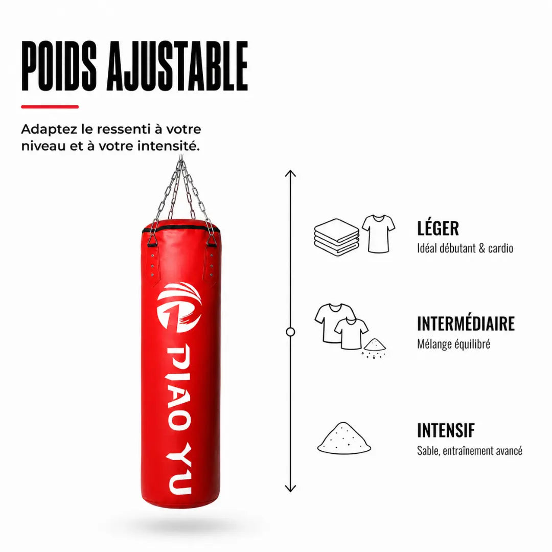 Sac de Frappe Cuir PU MaisonDuBoxeur