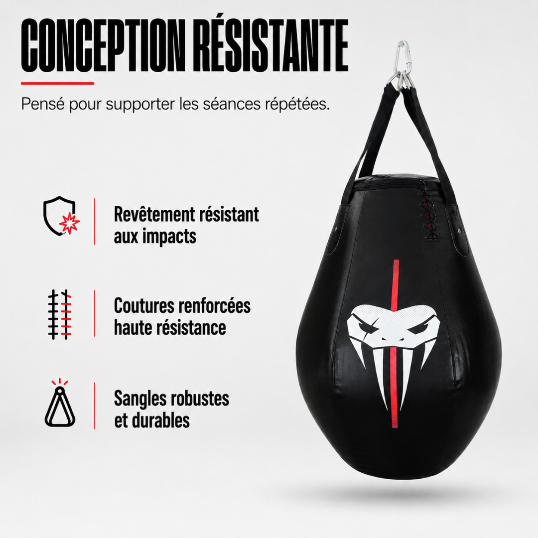 Sac de Frappe Poire Uppercuts MaisonDuBoxeur