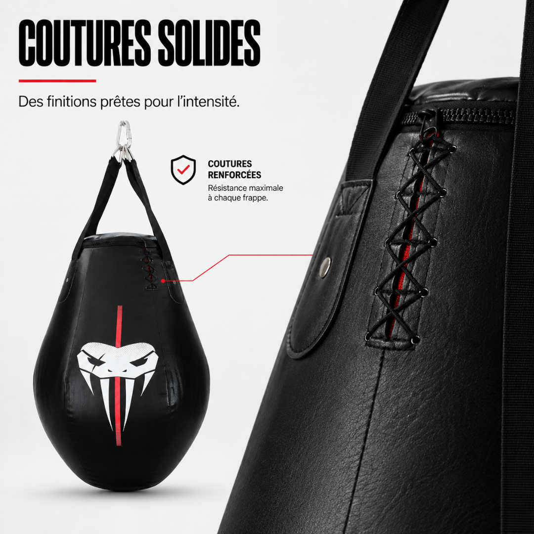 Sac de Frappe Poire Uppercuts MaisonDuBoxeur