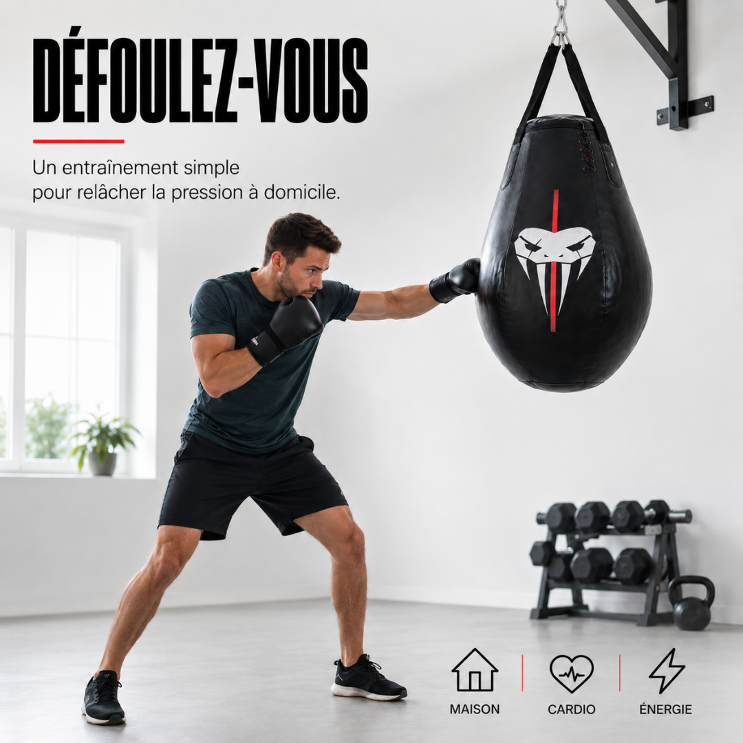Sac de Frappe Poire Uppercuts MaisonDuBoxeur