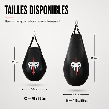 Sac de Frappe Poire Uppercuts MaisonDuBoxeur