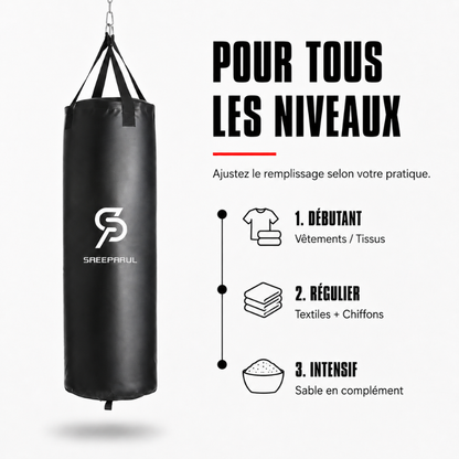 Sac de Frappe Cuir Synthétique MaisonDuBoxeur