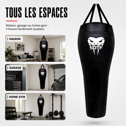 Sac de Frappe Muay Thai Forme Corps MaisonDuBoxeur