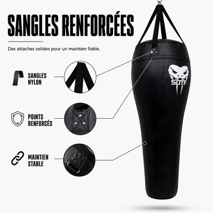Sac de Frappe Muay Thai Forme Corps MaisonDuBoxeur