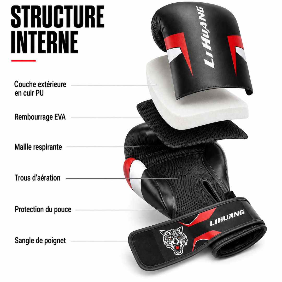Gants de Boxe Sparring Mousse EVA MaisonDuBoxeur