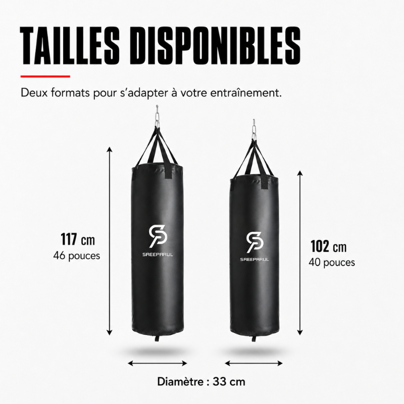 Sac de Frappe Cuir Synthétique MaisonDuBoxeur